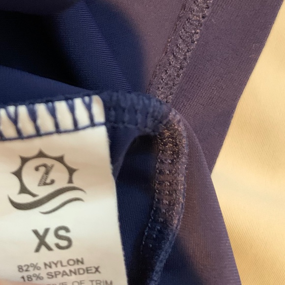 Swim Zip Tankini (xs) and zip up jacket (s) cover up bundle - Picture 5 of 5